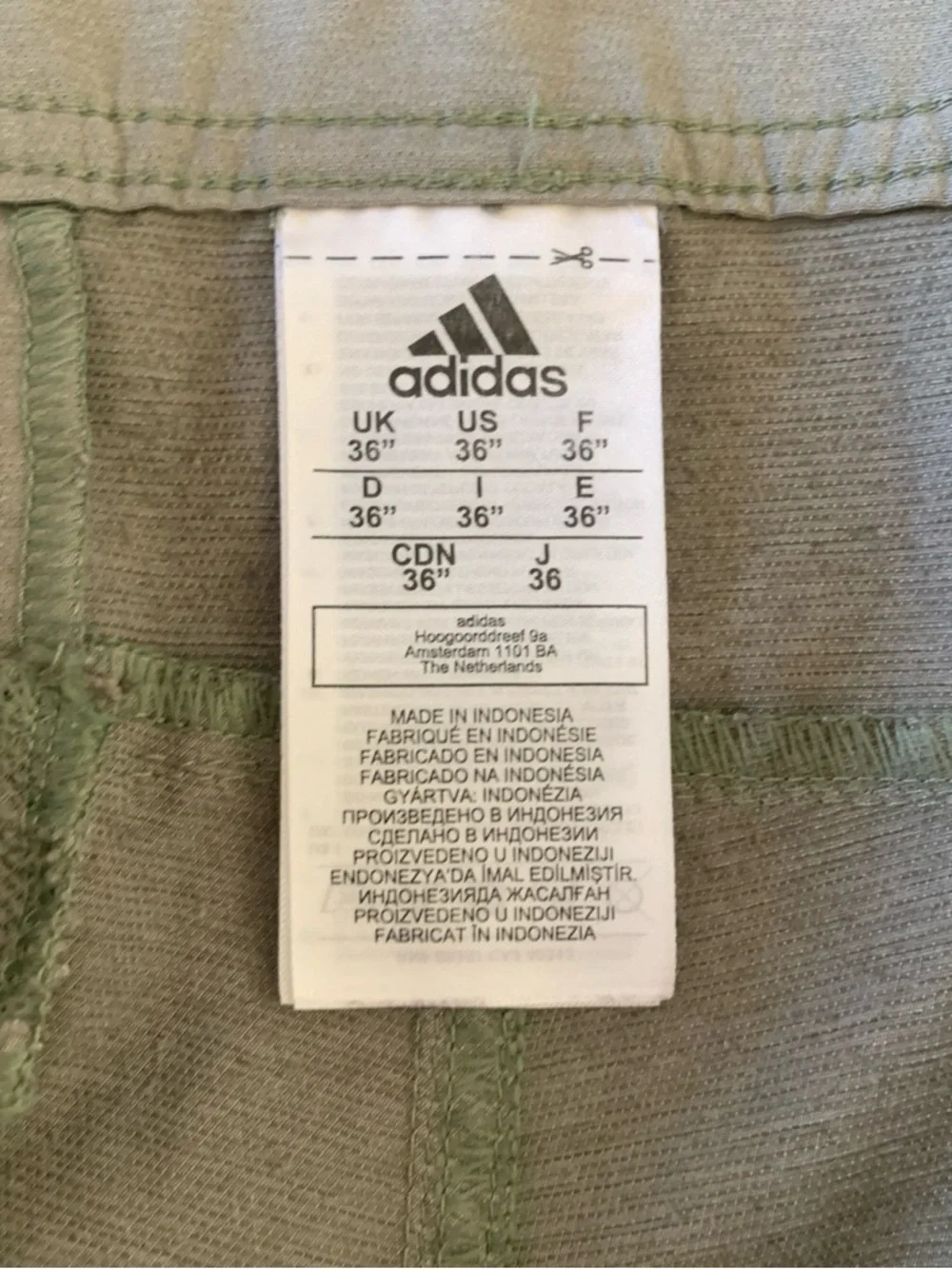 Adidas Versatile Shorts FJ3901 Men's Size 36 Legacy Green Swim Golf Athletic $65